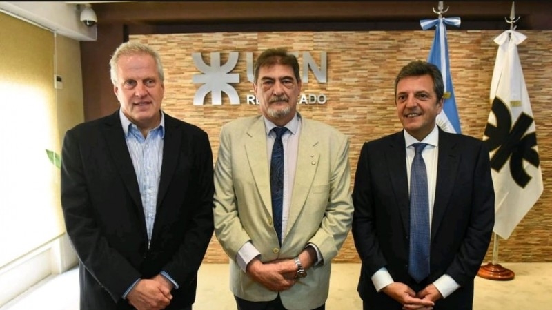 Autoridades del CIN se reunieron con los ministros de Educación y de Economía en la sede del Rectorado de la UTN