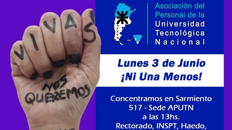 #3J Ni Una Menos 