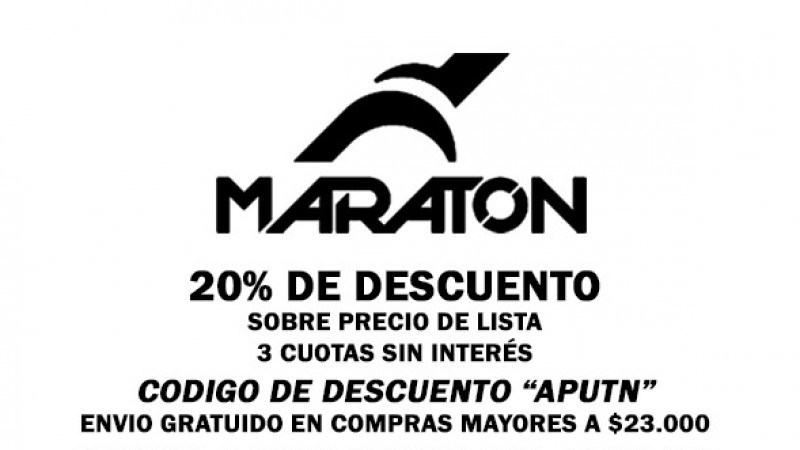 Convenio con Maraton 