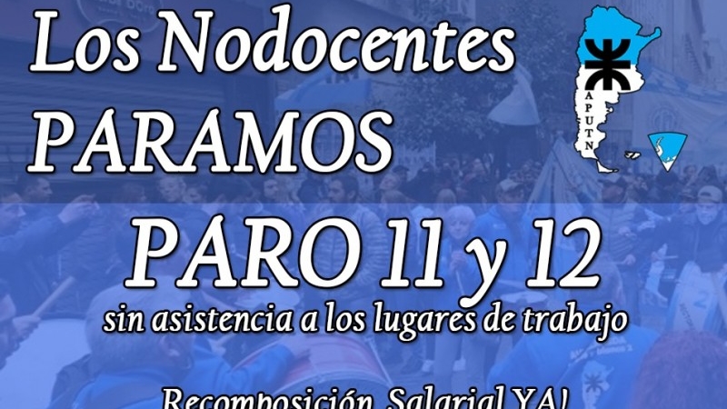 11 y 12 de junio: Paro Nacional Universitario 
