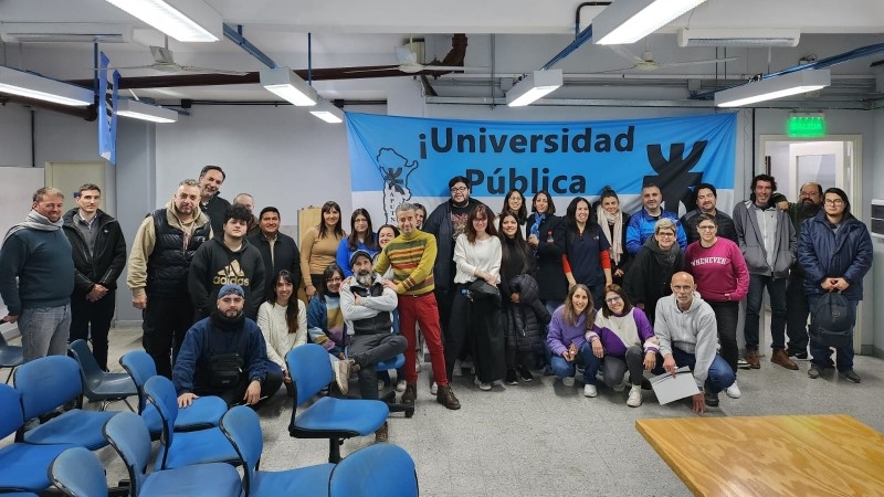 Asamblea Nodocente de base en INSPT 