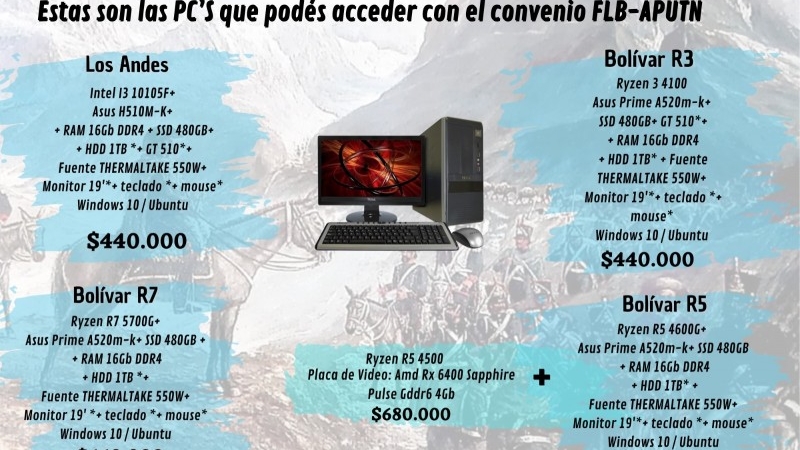 Convenio entre la APUTN Y la cooperativa Fray Luis Beltran