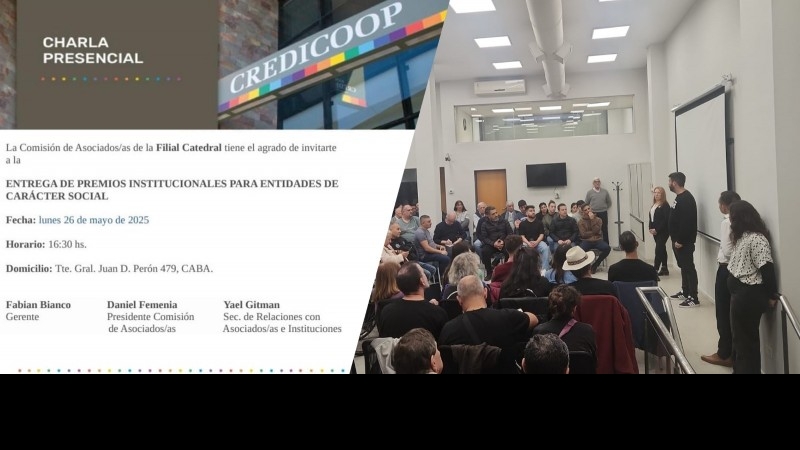 APUTN fue premiada por el Banco Credicoop