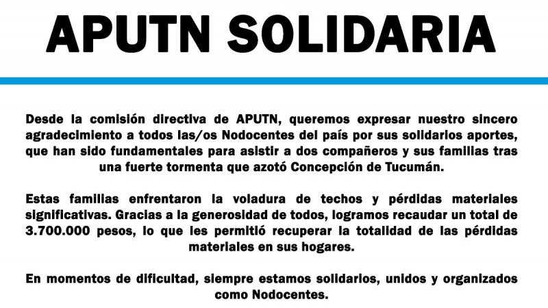 APUTN Solidaria