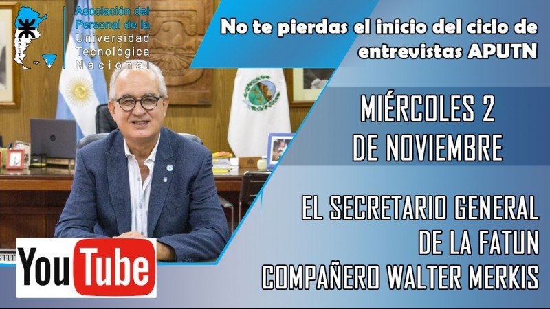 Entrevista al Compañero Walter Merkis, Secretario General de Fatun 