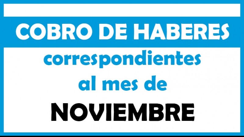 Cobro de Haberes