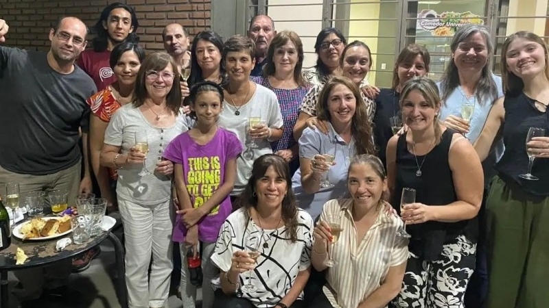 Brindis de fin de año en la Facultad Regional Venado Tuerto
