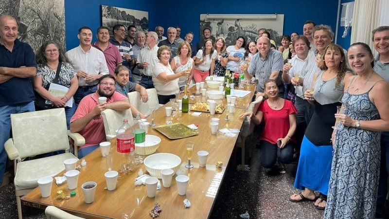 Brindis de  fin año en la Facultad Regional Resistencia