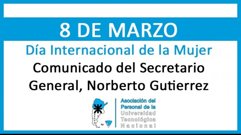 8 de marzo Día Internacional de la Mujer