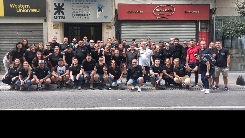La APUTN presente en la movilización del 24 de Marzo.