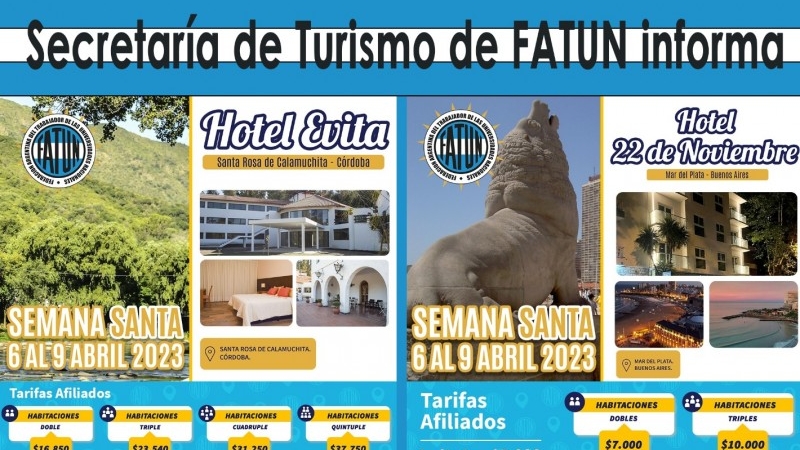 Oferta turística FATUN