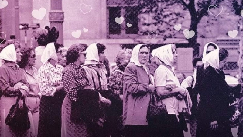 Hace 46 años las Madres hacían su primer Ronda en Plaza de Mayo