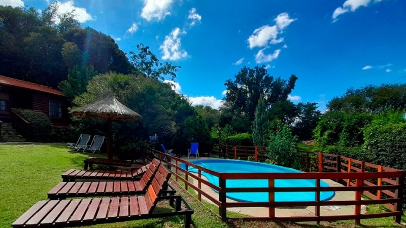 Potrero de los Funes, San Luis. Cabañas de Tronco Silvestre 