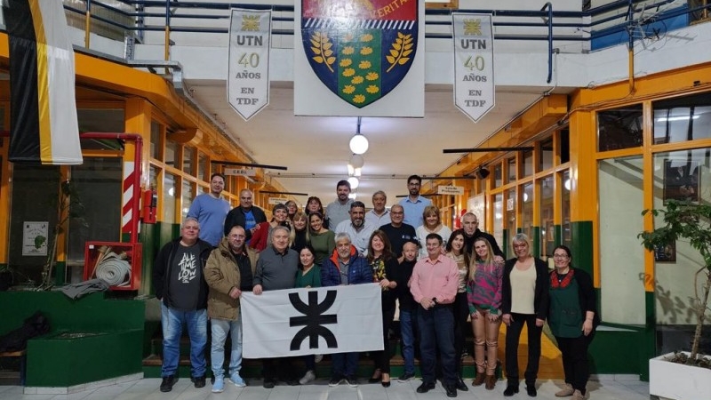 El Secretario General APUTN presente en la Facultad Regional Tierra del Fuego