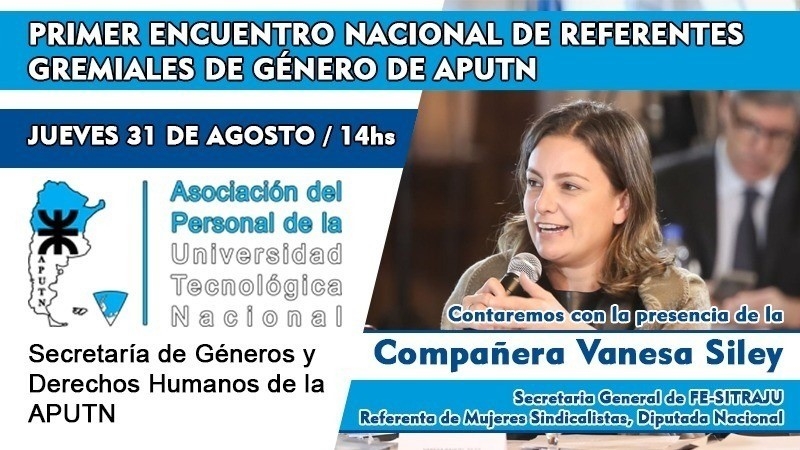 Encuentro de referentes gremiales en género
