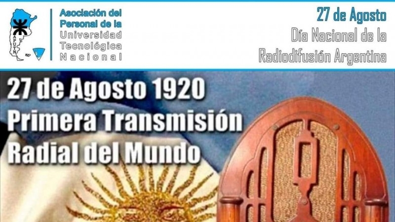 27 de Agosto - Día de la Radiofonía Argentina 