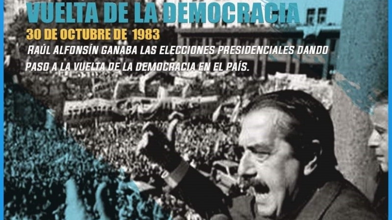 30 de Octubre - 40 Años de la Restauración de la Democracia